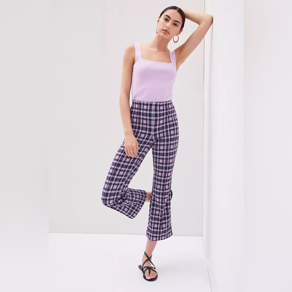 Maeve Cropped Flare Pants